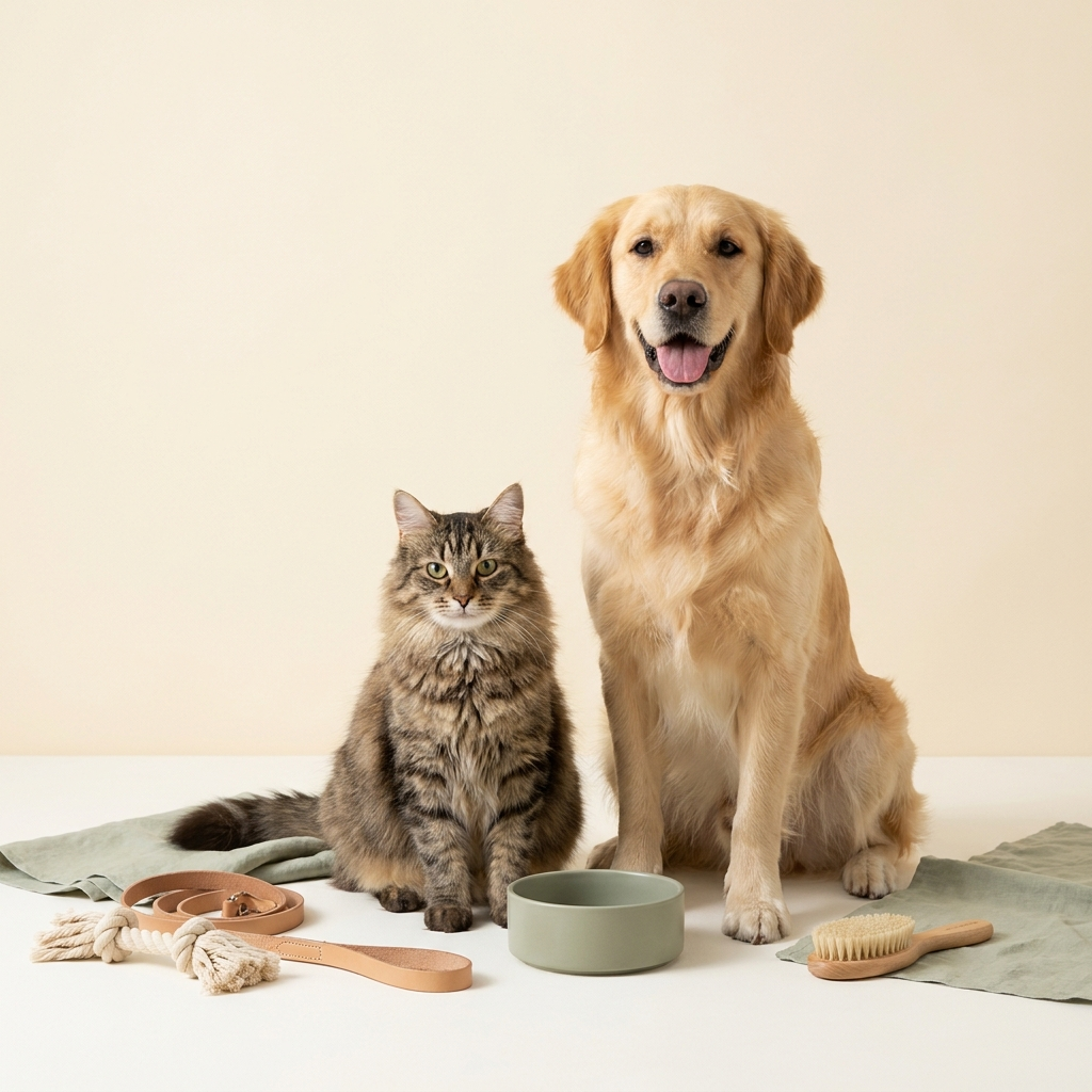 Perro y gato felices con accesorios premium para mascotas – Petifo Todos los productos