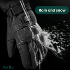 Guantes térmicos para dueños de perros