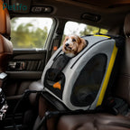 Carrito para mascotas con anclaje para coche