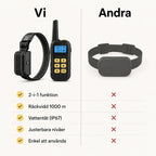 Anti-bark Collar DuoControl  Us vs others - Petifo