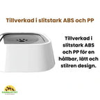 Anti-Spill Water Bowl Made from durable ABS and PP - Petifo