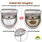 Automatic Water Bowl for horses in stainless steel Easy to clean - Petifo
