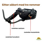 Canimora Muzzle for Large Dogs Sits securely with three straps Petifo