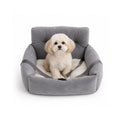 ComfyRide Car Seat with Safety Strap Grey - Petifo