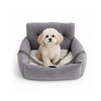 ComfyRide Car Seat with Safety Strap Grey - Petifo