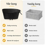 Bike basket compared with ordinary bike baskets - Petifo