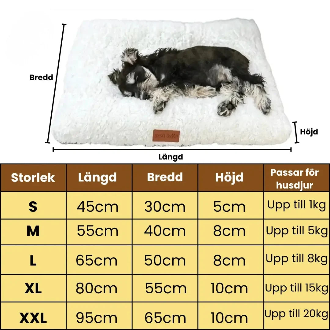 Cozycloud dog mattress size -Petifo