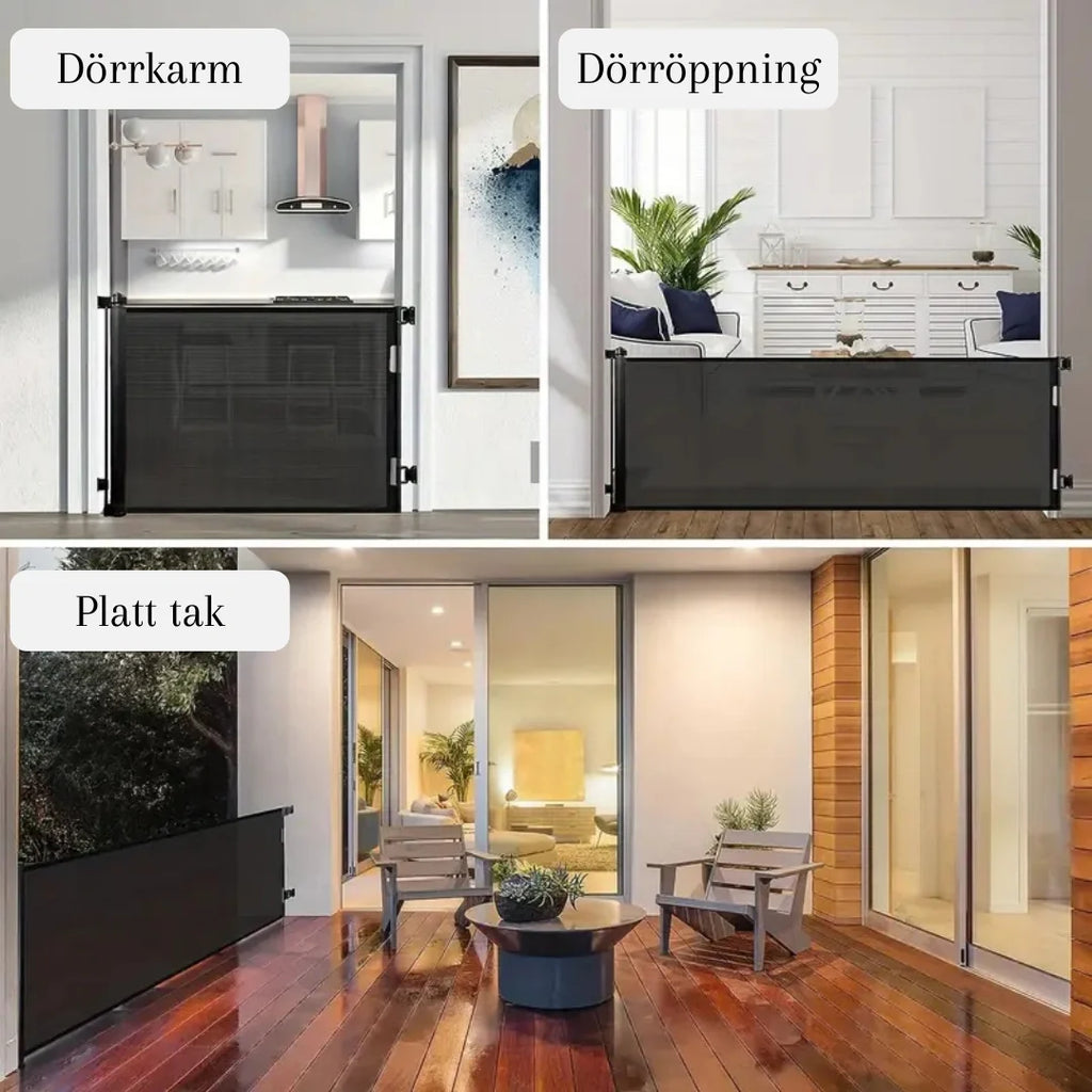 Detixy retractable gate Safe Design - Petifo