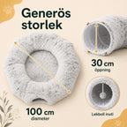 Donut Cat Tunnel Bed size - Petifo