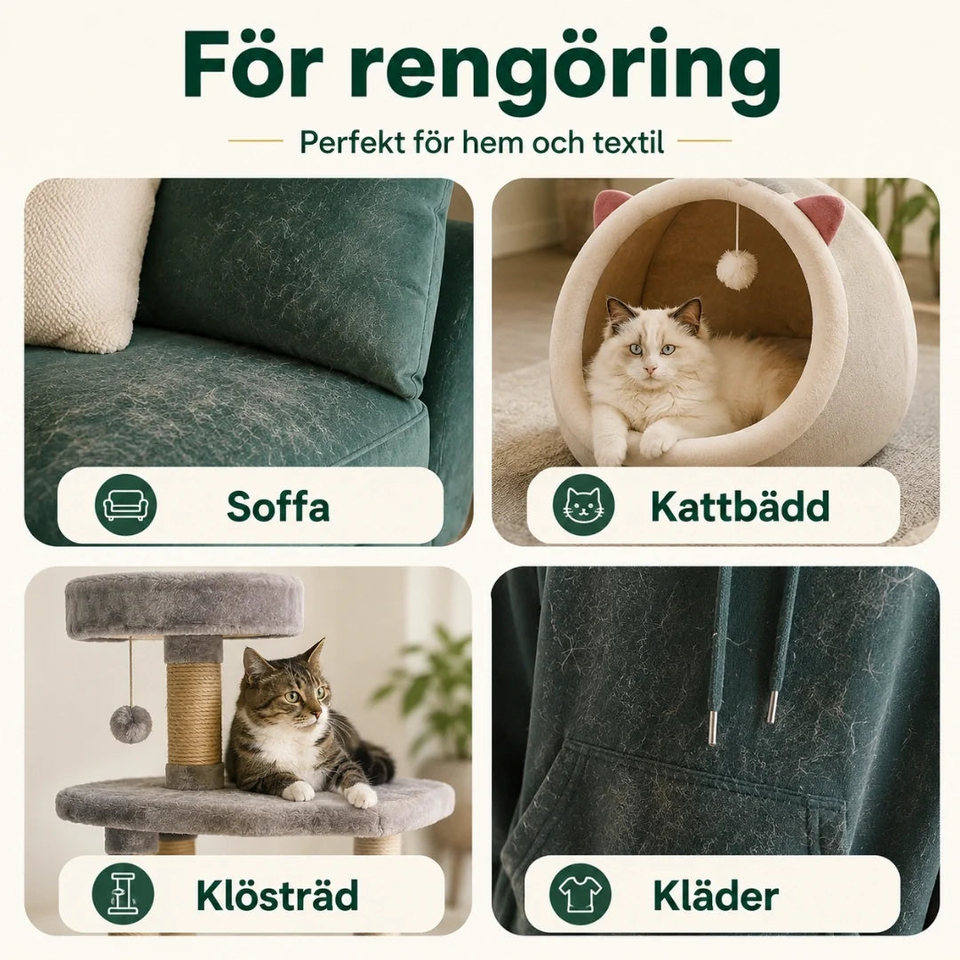 Double-Sided Wipe Brush for cleaning - Petifo
