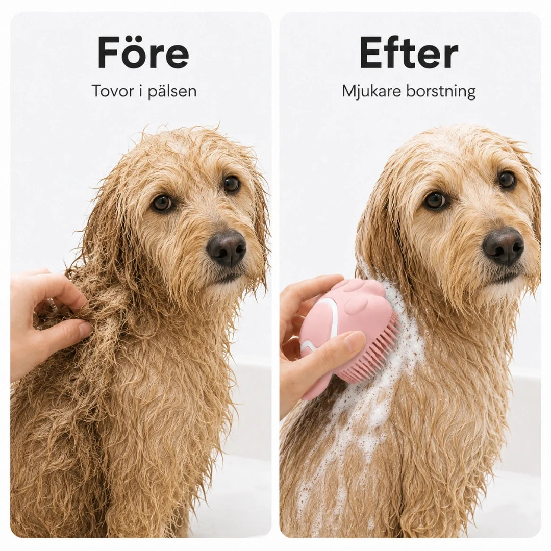 Shower Brush after - Petifo