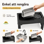 Extra stainless steel bowl for UpFeed Pro easy to fill and wash - Petifo
