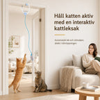 Felineo MusJakt Kattleksak hall katten aktiv- Petifo 