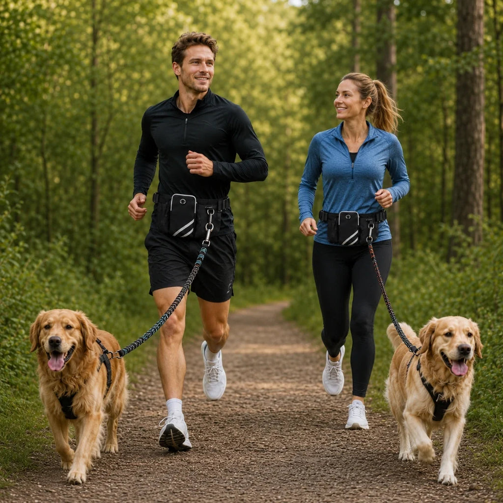 FreeRun Pro Training Lead with Waist Bag - Petifo