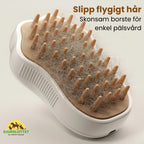FurFresh steam brush for pets Avoid flyaway hair - Petifo
