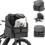 Cesta y bolsa transportadora para bicicleta Pendlo para perros y gatos