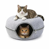 Refugio tipo donut para gatos