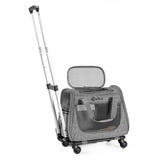 Transportín para mascotas con ruedas