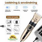 Grooming kit Charging & use - Petifo