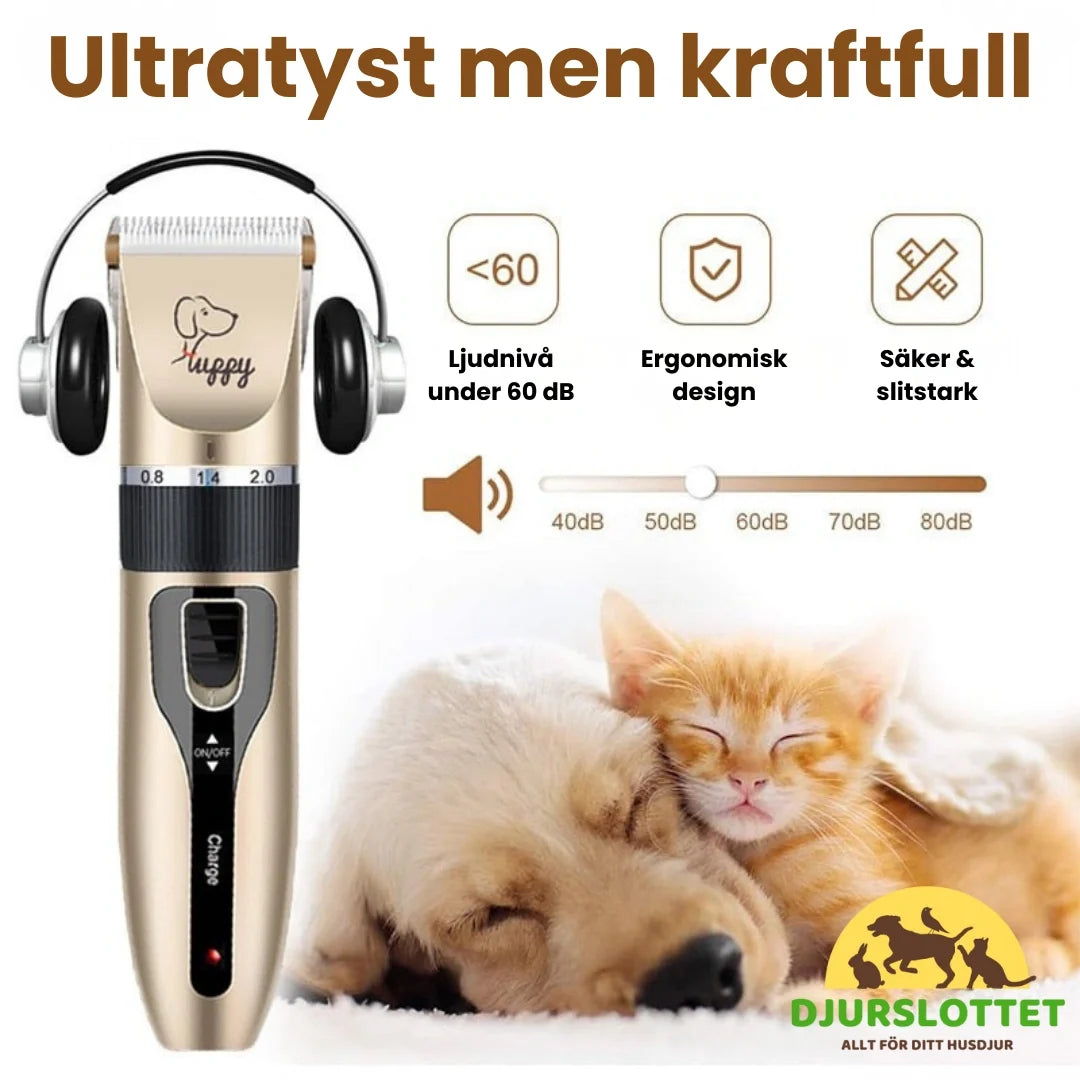 Grooming kit Ultra-quiet yet powerful - Petifo