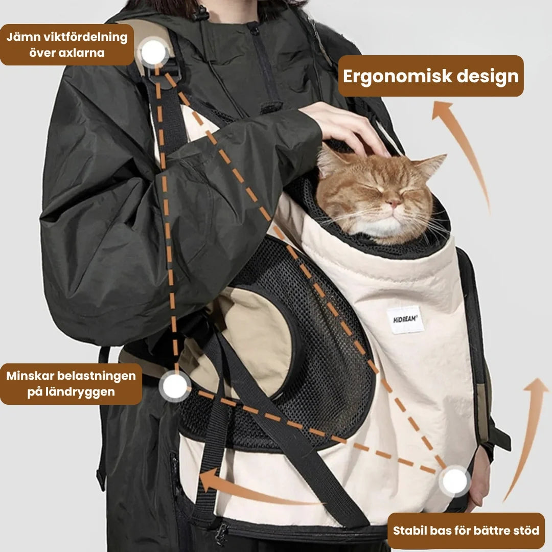 HiDream Front Carrier Even weight distribution across the shoulders - Petifo