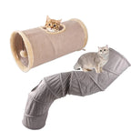 Foldable Cat Tunnel Mocca - Petifo