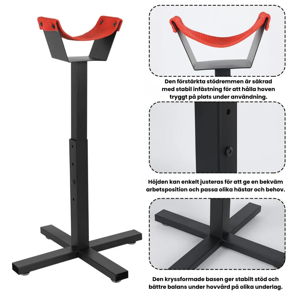 Adjustable Hoof Stand for horse Adjustable height- Petifo