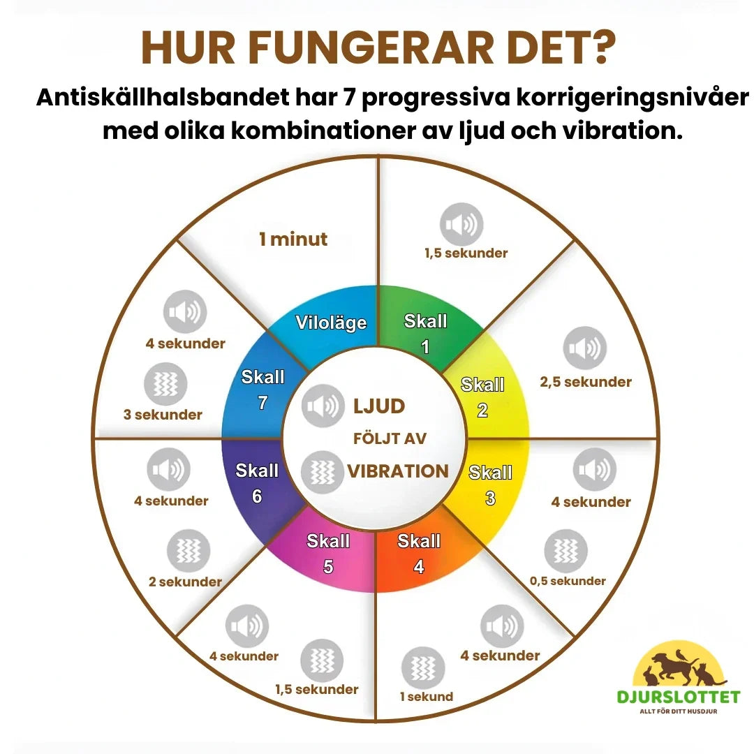 How does an anti-bark collar work? -Djuslottet