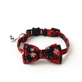 Christmas Bow Tie for Dogs and Cats Red - Petifo