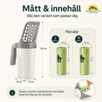 Cat Litter Scoop with Holder contents - Petifo