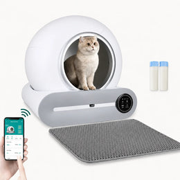 Litterluxe Pro + Alfombrilla para arena gatos