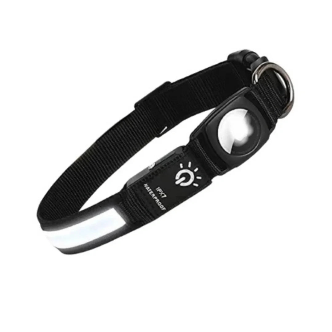 Glowing AirTag collar For dogs - Petifo