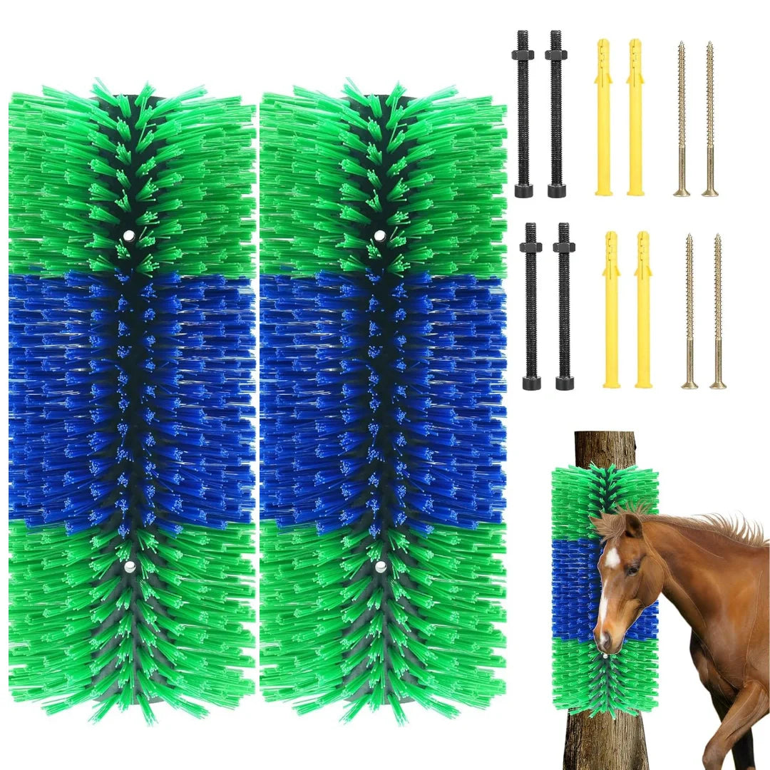 Massage brush for horse - Petifo