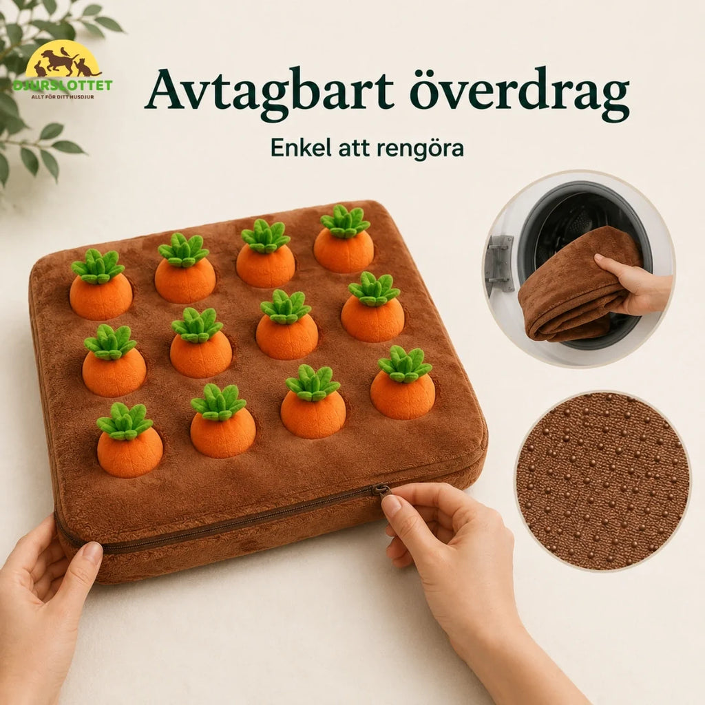 Carrot Snuffle Mat easy to clean - Petifo