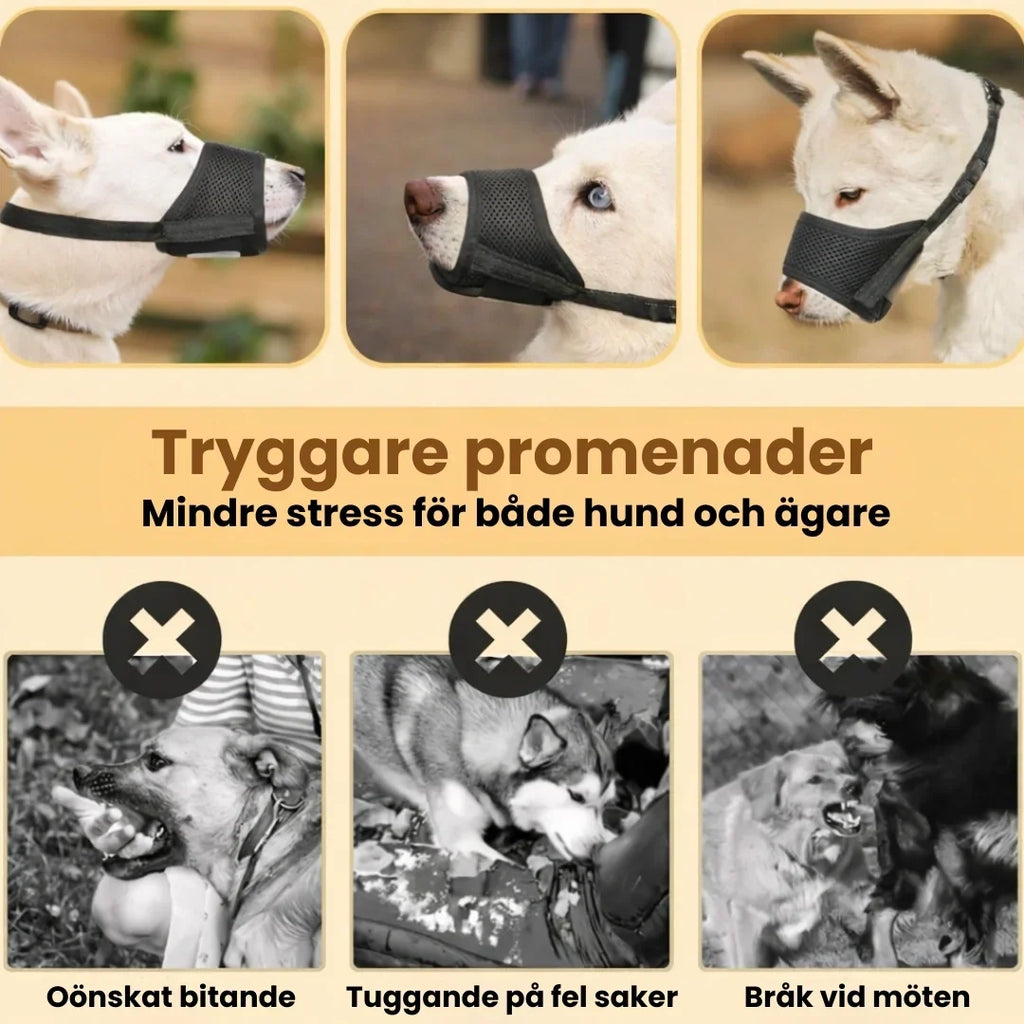 Dog Muzzle Safer walks -Petifo