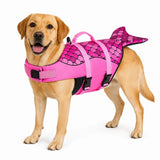 Chaleco salvavidas para perros con forma de tiburón