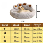 Product size of Fluff Paradise Pet Bed - Petifo
