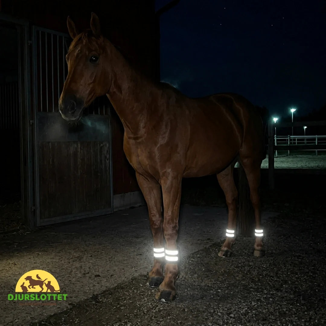Reflective Leg Protection Horse Flexible material -Petifo