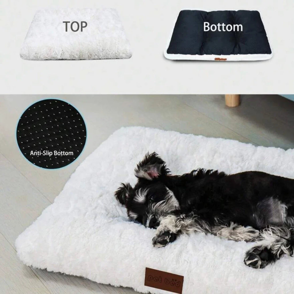 Fluffy Dog Bed, 
Washable Dog Bed, CozyCloud Fluffy pet bed - Petifo