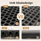 Large Litter Box Mat unique honeycomb design - Petifo