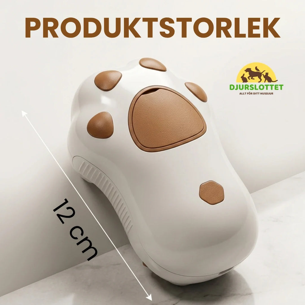Size of FurFresh steam brush for pets - Petifo