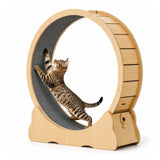 Rueda de ejercicio de madera para gatos Tassiloop