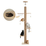Árbol para gatos TassTorn de suelo a techo