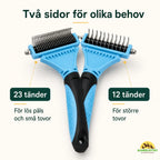 Deshedding Brush two sides - Petifo