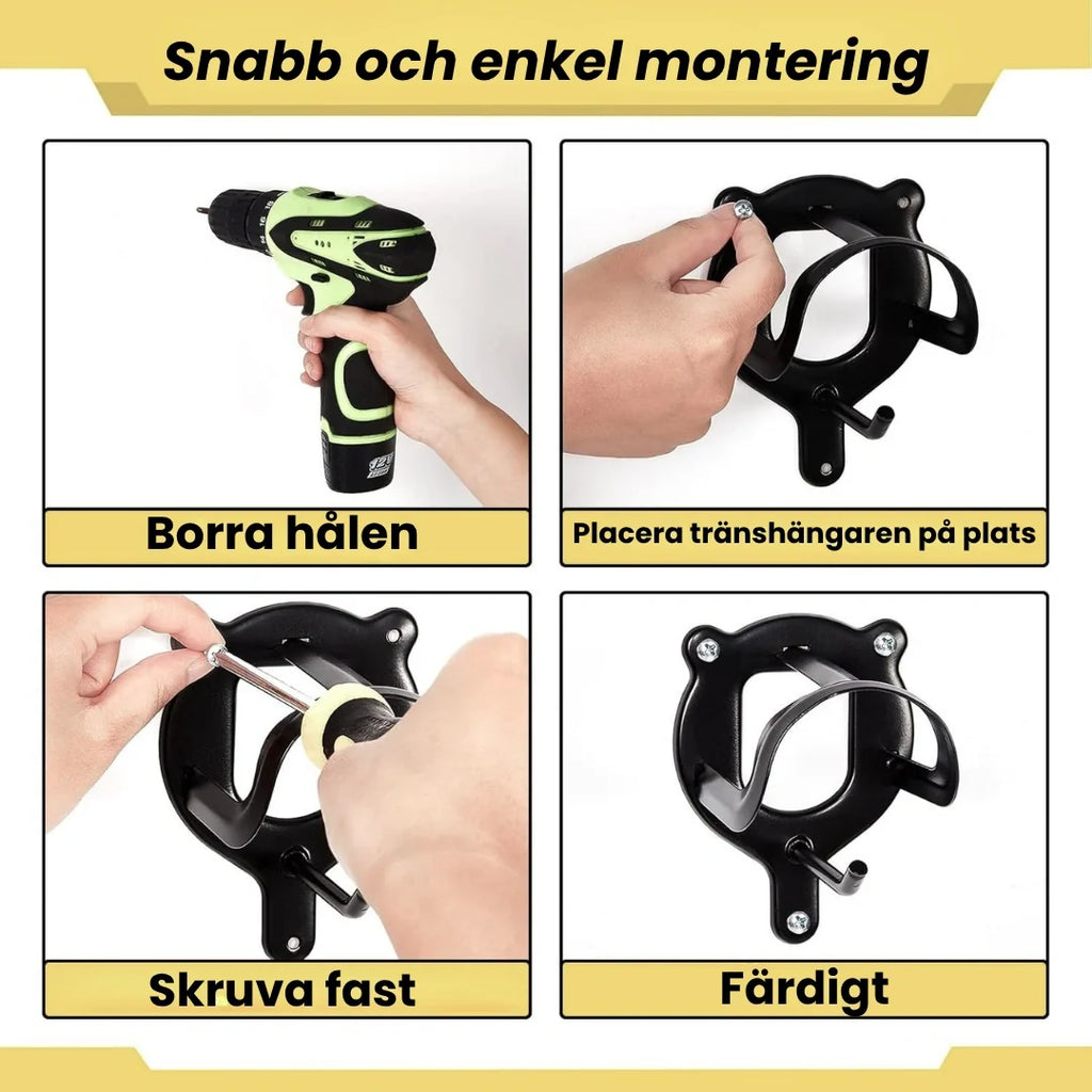 Bridle Hanger in Metal Quick and easy mounting - Petifo