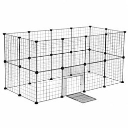 35 paneles + 1 panel de puerta - Black