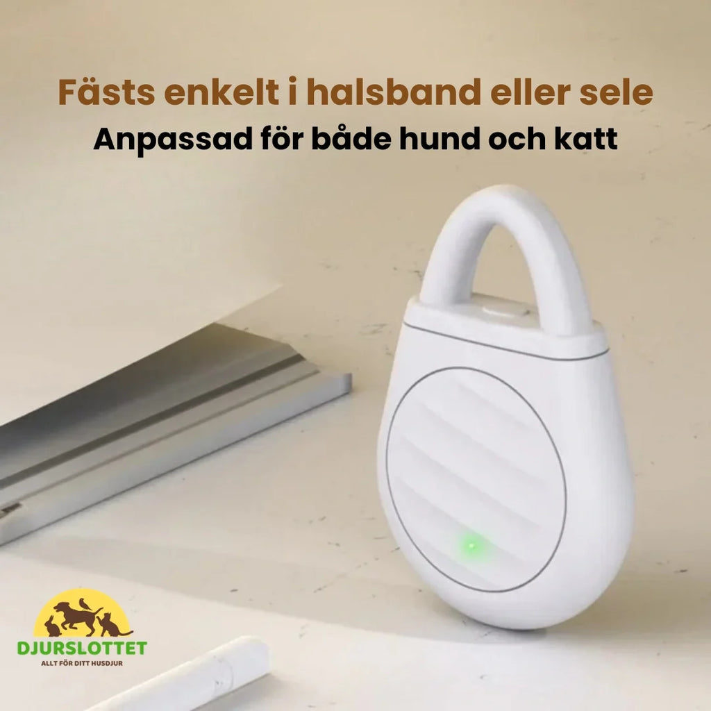 Ultrasonic Tick Protection for dogs and cats Attaches easily to a collar or harness - Petifo