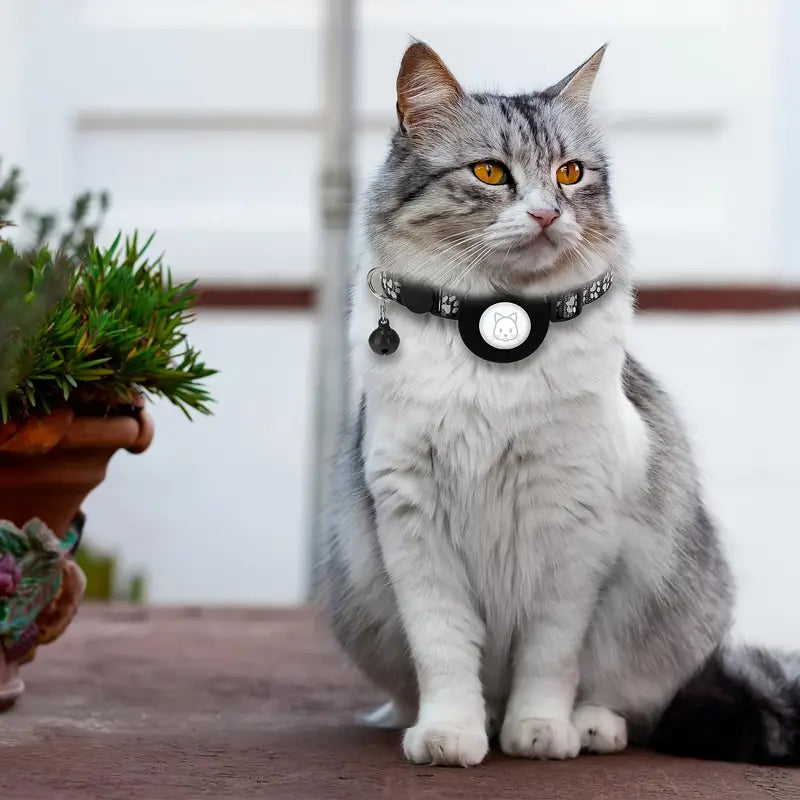 Cat Collar with AirTag Case - Petifo