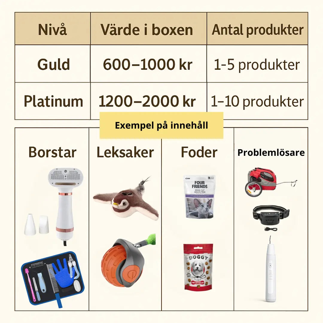 mystery box contents image - Petifo