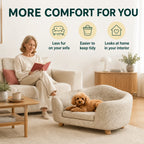 Owner benefits of the PawHut elevated pet sofa bed - Petifo